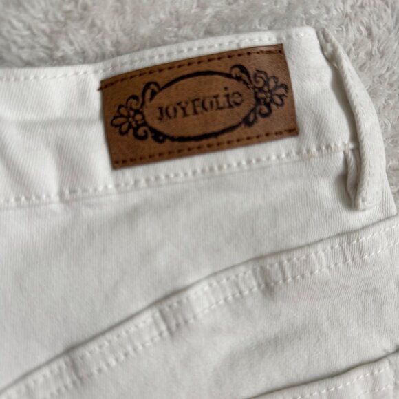 Joyfolie Clancy White Distressed Skinny Fit Jeans By Mia Joy Size 24 new - Picture 13 of 14